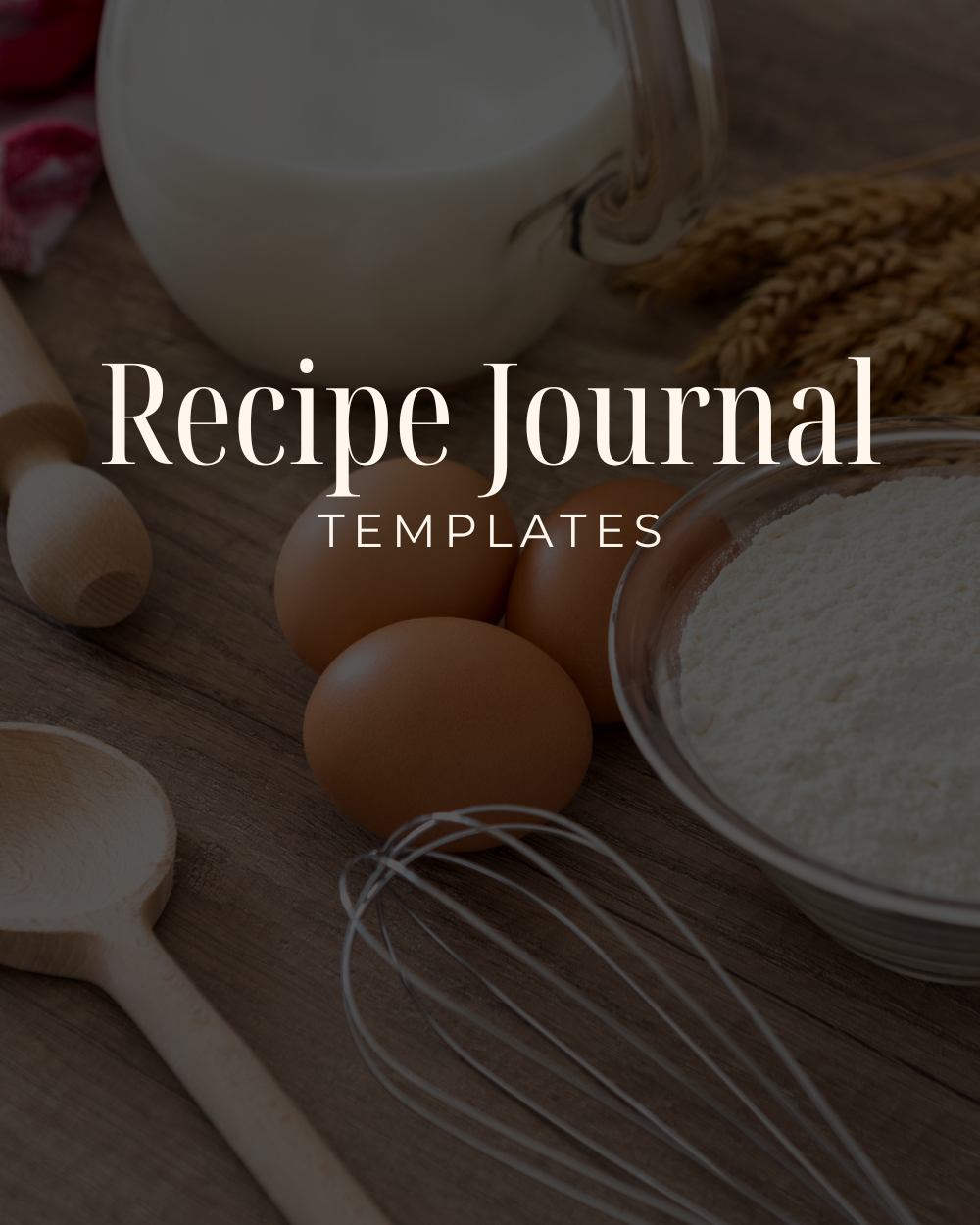 recipe journal templates