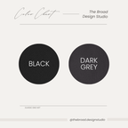 Mom Club — Black Embroidered Hat