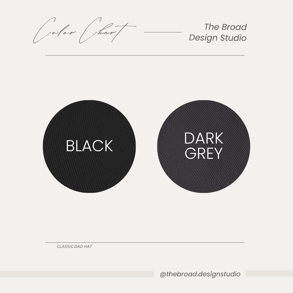 Mom Club — Black Embroidered Hat