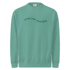 Create Your Own Luck — Seafoam Printed Crew