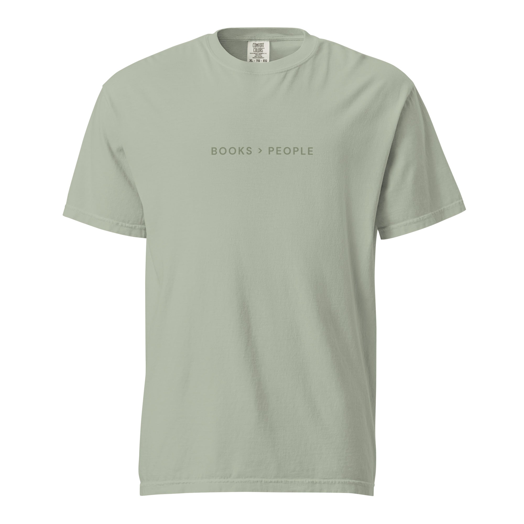 Books > People — Green Printed Tee