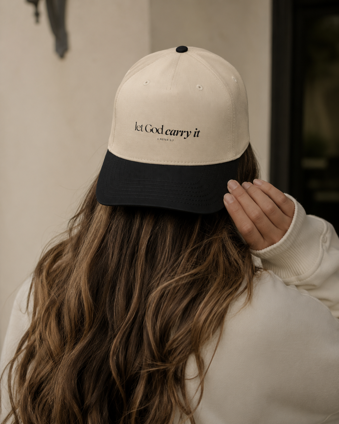 Let God Carry It - 1 Peter 5:7 – Hat