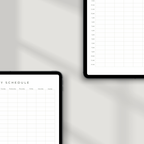 Minimal Weekly Planner Template