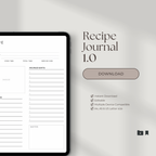 Recipe Journal Template 1.0