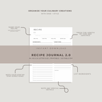 Recipe Journal Template 2.0