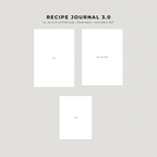 Recipe Journal Template 3.0