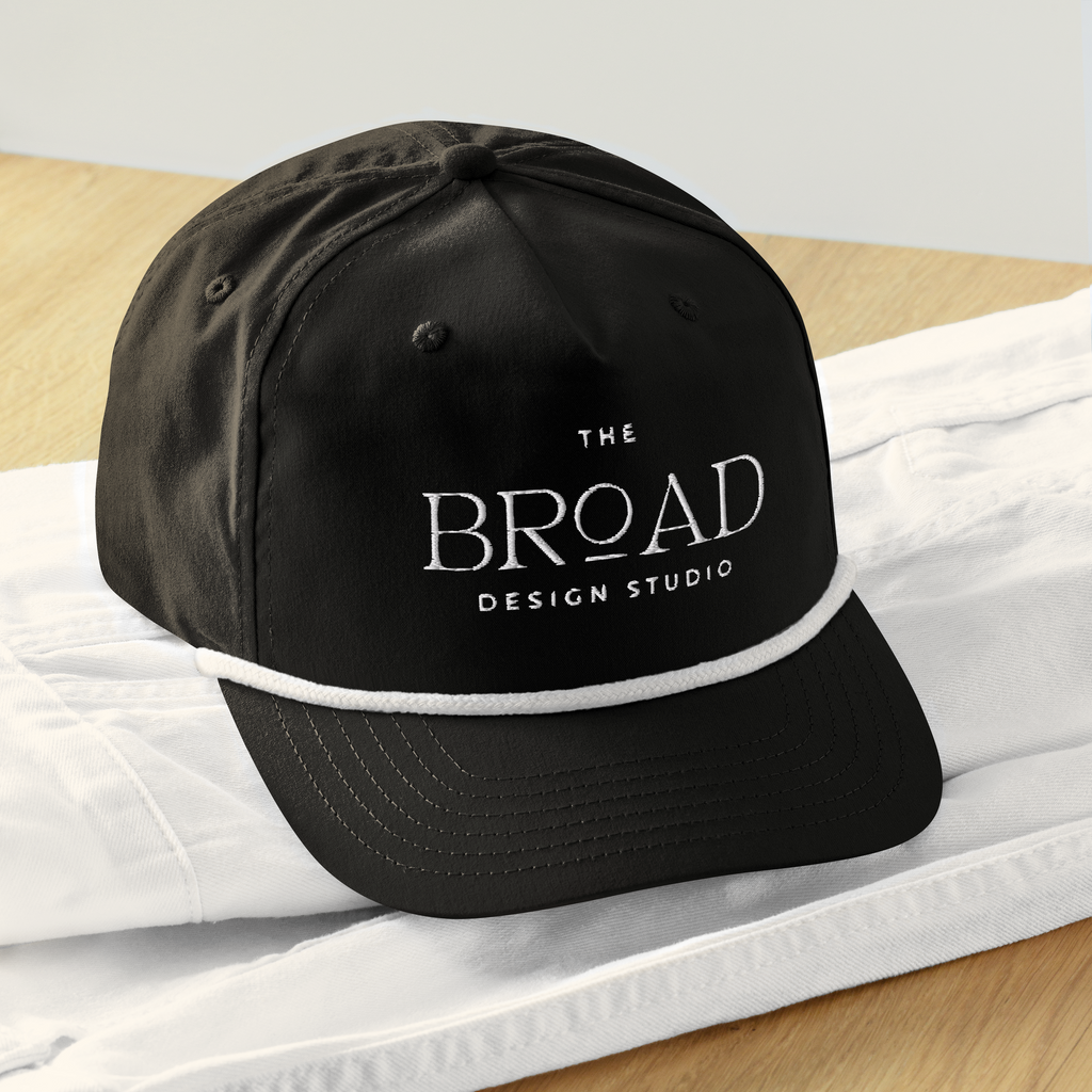 The Broad Design Studio – Rope Cap