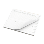 Minimal Daily Schedule Planner – Undated Notepad, with Appointments, To-Do & Notes