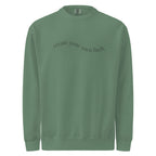 Create Your Own Luck — Green Printed Crew